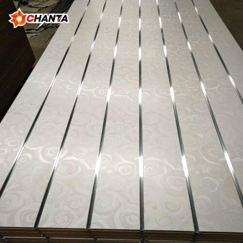 Slotted mdf